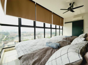2 Rooms Cozy Stay Night View With Workspace#8Pax#1U#Damansara
